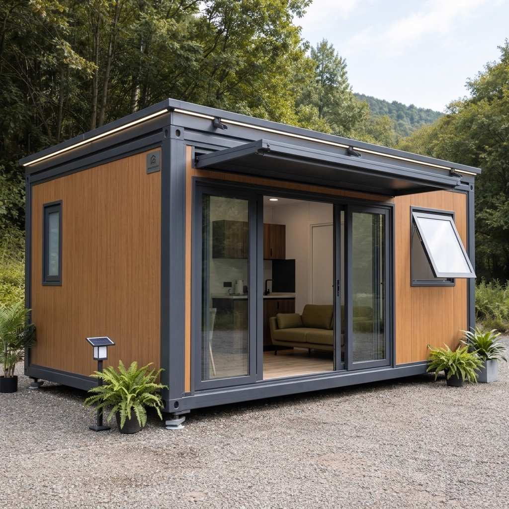 Eco Friendly Prefab House with - Sustainable Living House ulasan dan harga