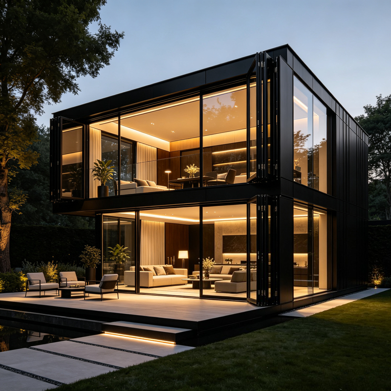 Eco Friendly Smart Container H - Sustainable Living House ulasan dan harga