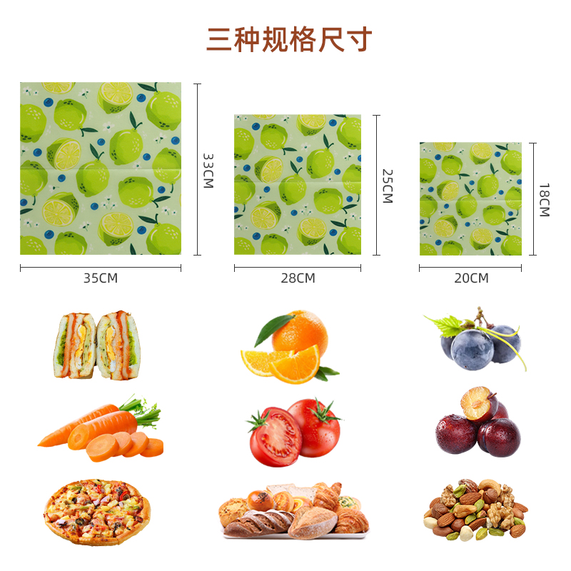 Beeswax Food Wrap Food Paper R - Beeswax Food Cover ulasan dan harga
