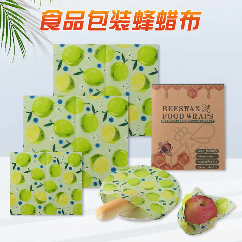 Beeswax Food Wrap Food Paper R - Beeswax Food Cover ulasan dan harga