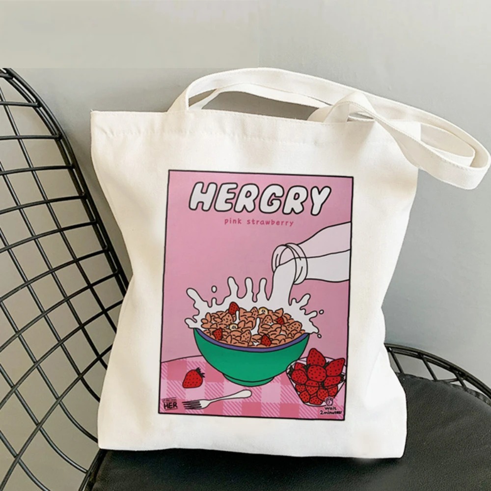 Retro Earth Day Canvas Tote Ba - Sustainable Living Eco Friendly Shopping ulasan dan harga