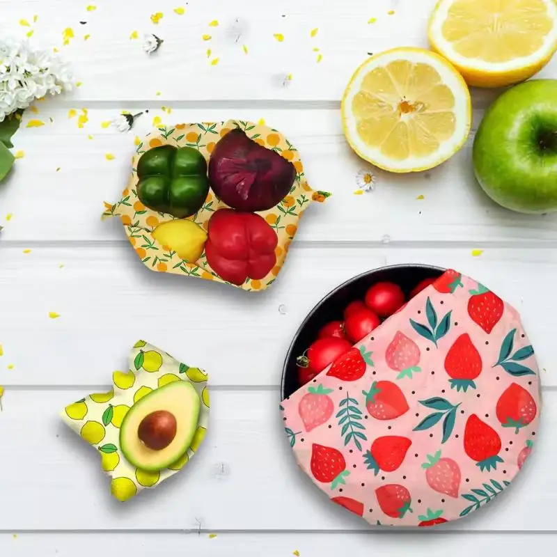Eco-Friendly Beeswax Wrap Subs - Beeswax Food Cover ulasan dan harga