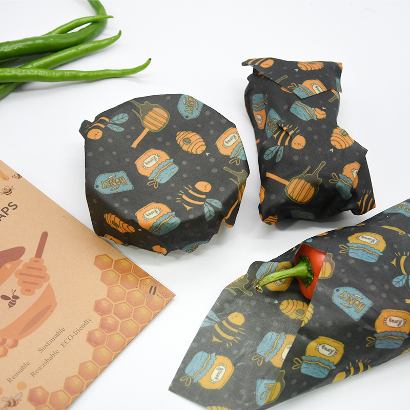 Beeswax Fresh-keeping Cloth Be - Beeswax Food Cover ulasan dan harga