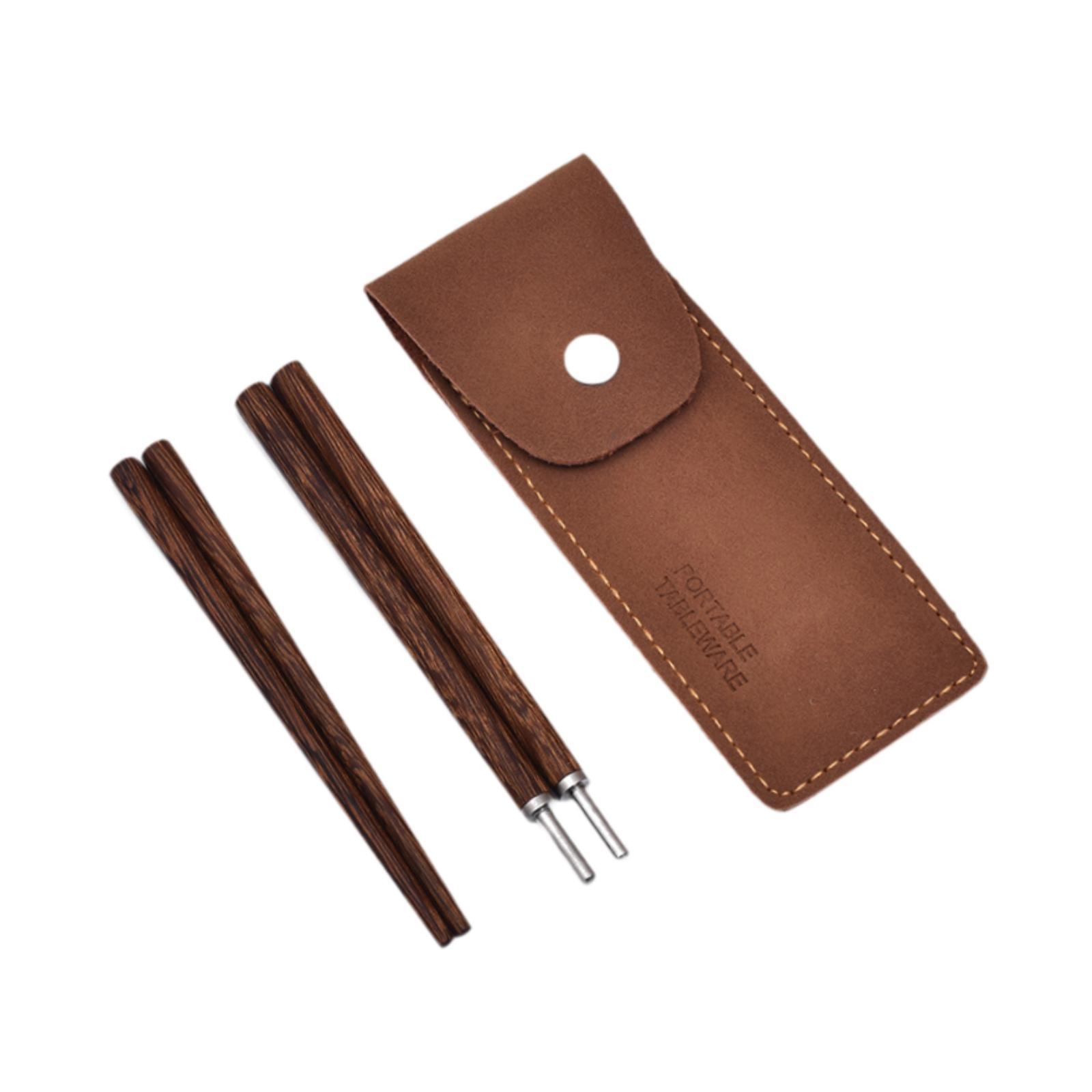 Travel Chopsticks with Storage - Bamboo Cutlery Travel ulasan dan harga